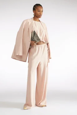 BLOUSE Ã CORDON DE SERRAGE