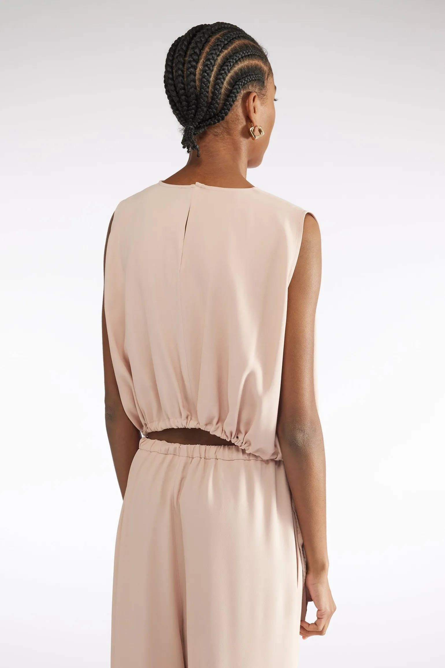 BLOUSE Ã CORDON DE SERRAGE