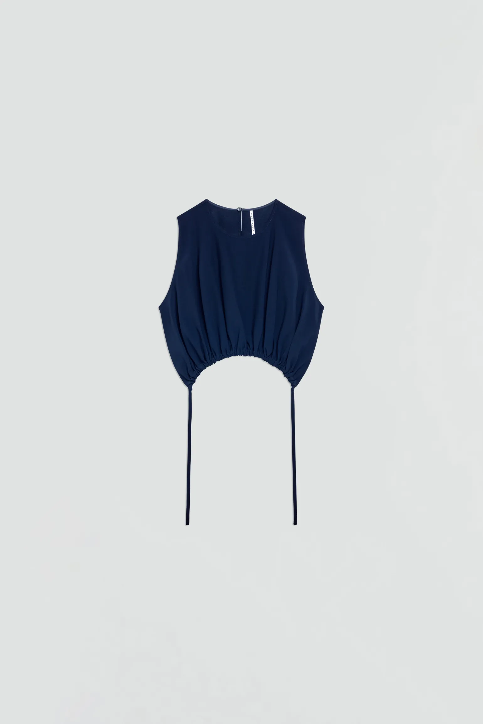 BLOUSE Ã CORDON DE SERRAGE