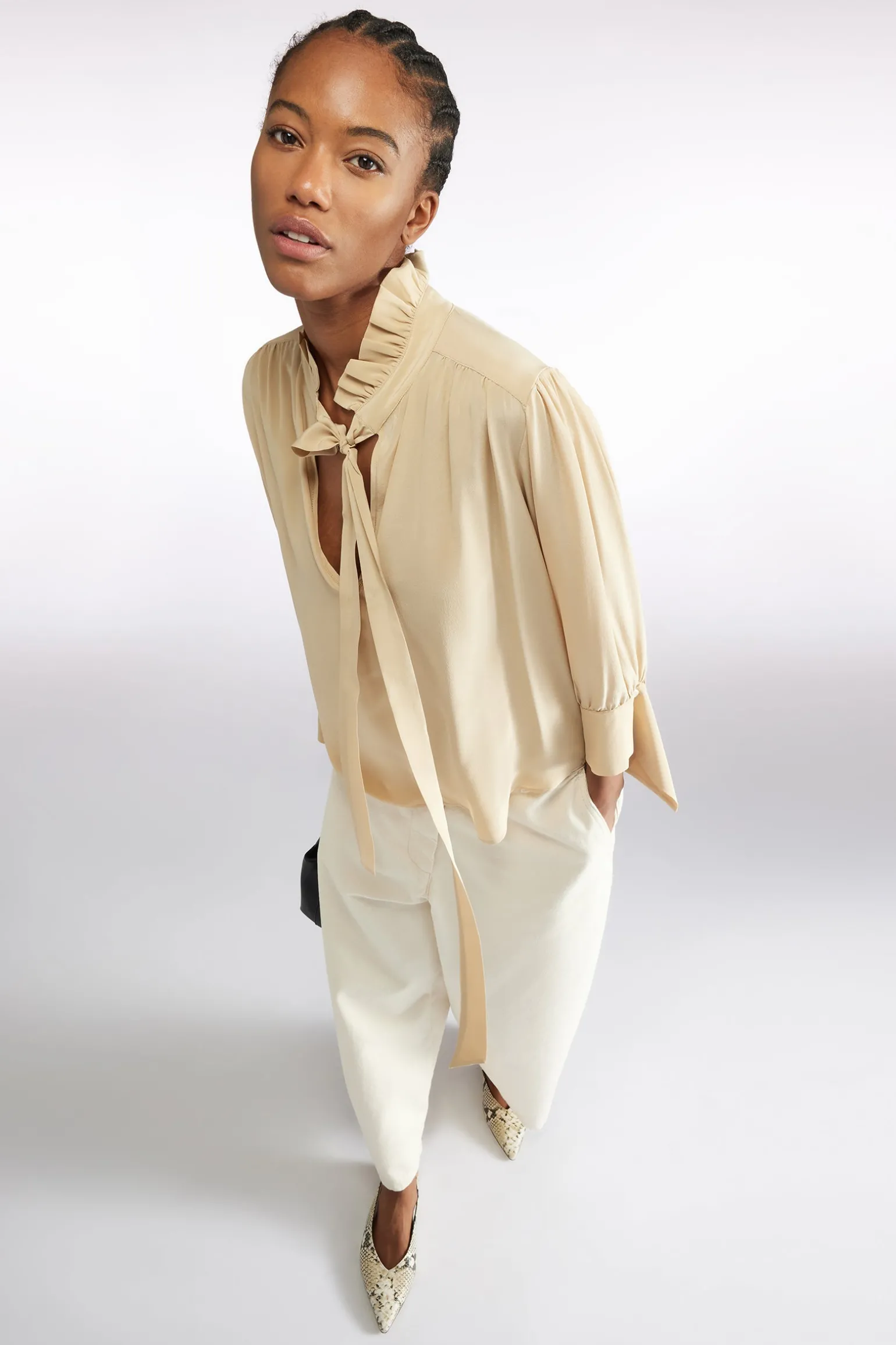 BLOUSE 100% SOIE