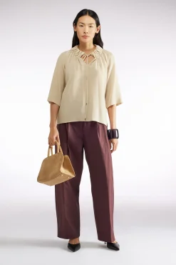 BLOUSE 100% SOIE