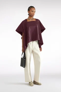 BLOUSE EN TAFFETAN