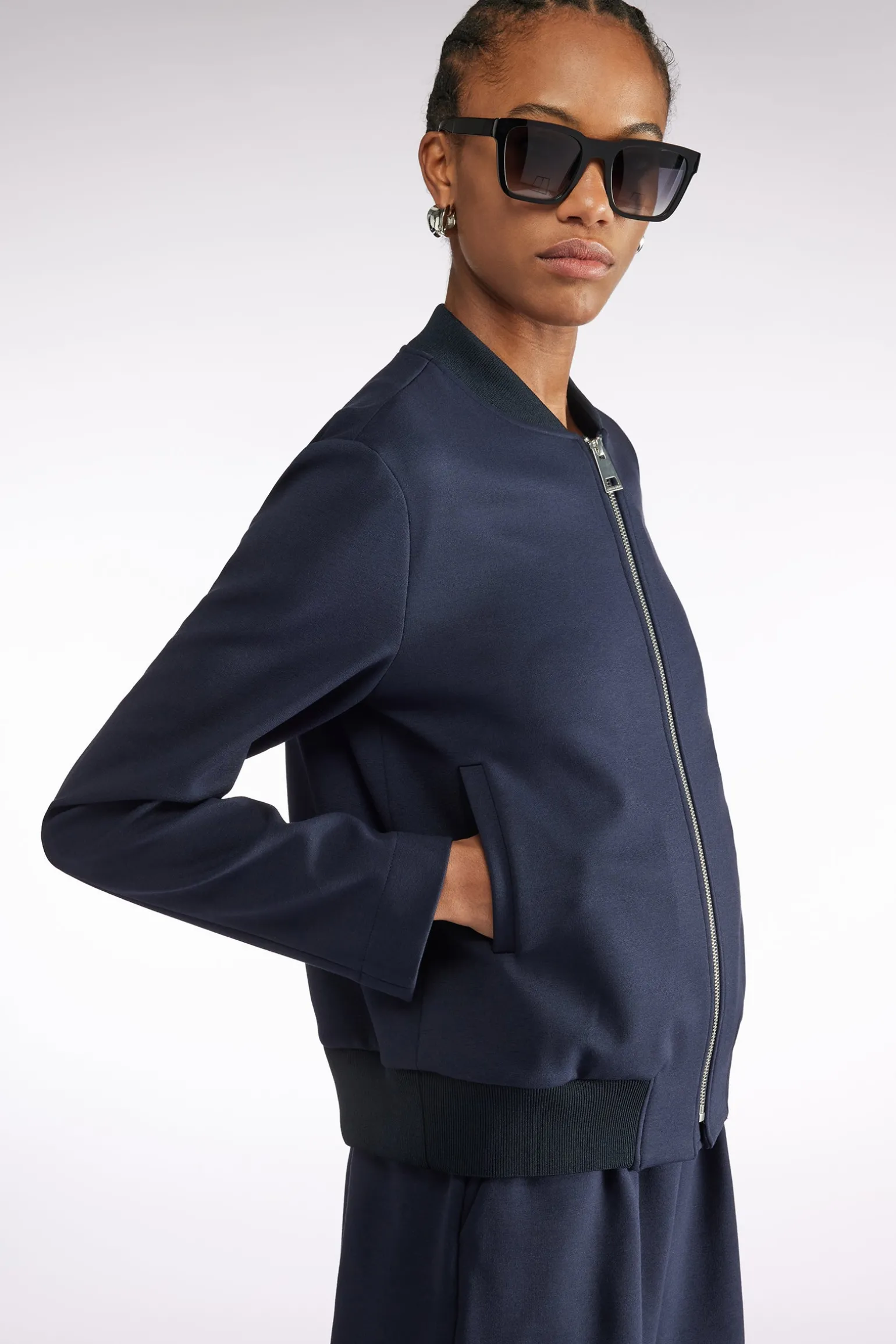 BLOUSON BOMBARDIER AVEC FERMETURE ÃCLAIR