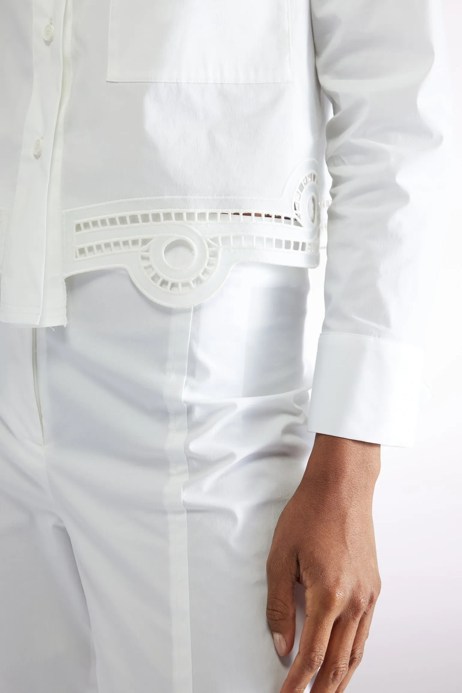CHEMISE BRODERIE SANGALLO