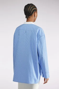 CHEMISE RAYÃE EN PLASTRON
