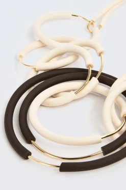 COLLIER AVEC ÃLÃMENTS CIRCULAIRES