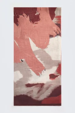 FOULARD MOTIF ABSTRAIT