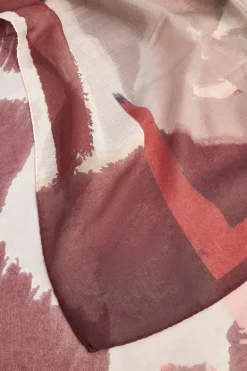 FOULARD MOTIF ABSTRAIT