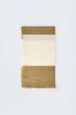 FOULARD MOTIF DE COUPS DE PINCEAU