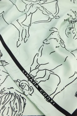 FOULARD MOTIF ZODIAQUE