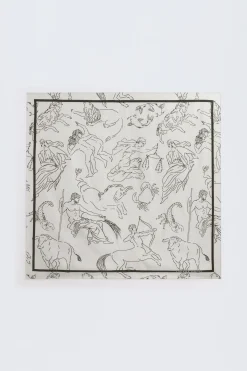 FOULARD MOTIF ZODIAQUE