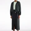 JUPE EN GABARDINE DE LAINE