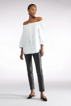 LEGGINGS EN VÃRITABLE CUIR