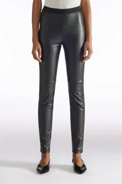 LEGGINGS EN VÃRITABLE CUIR