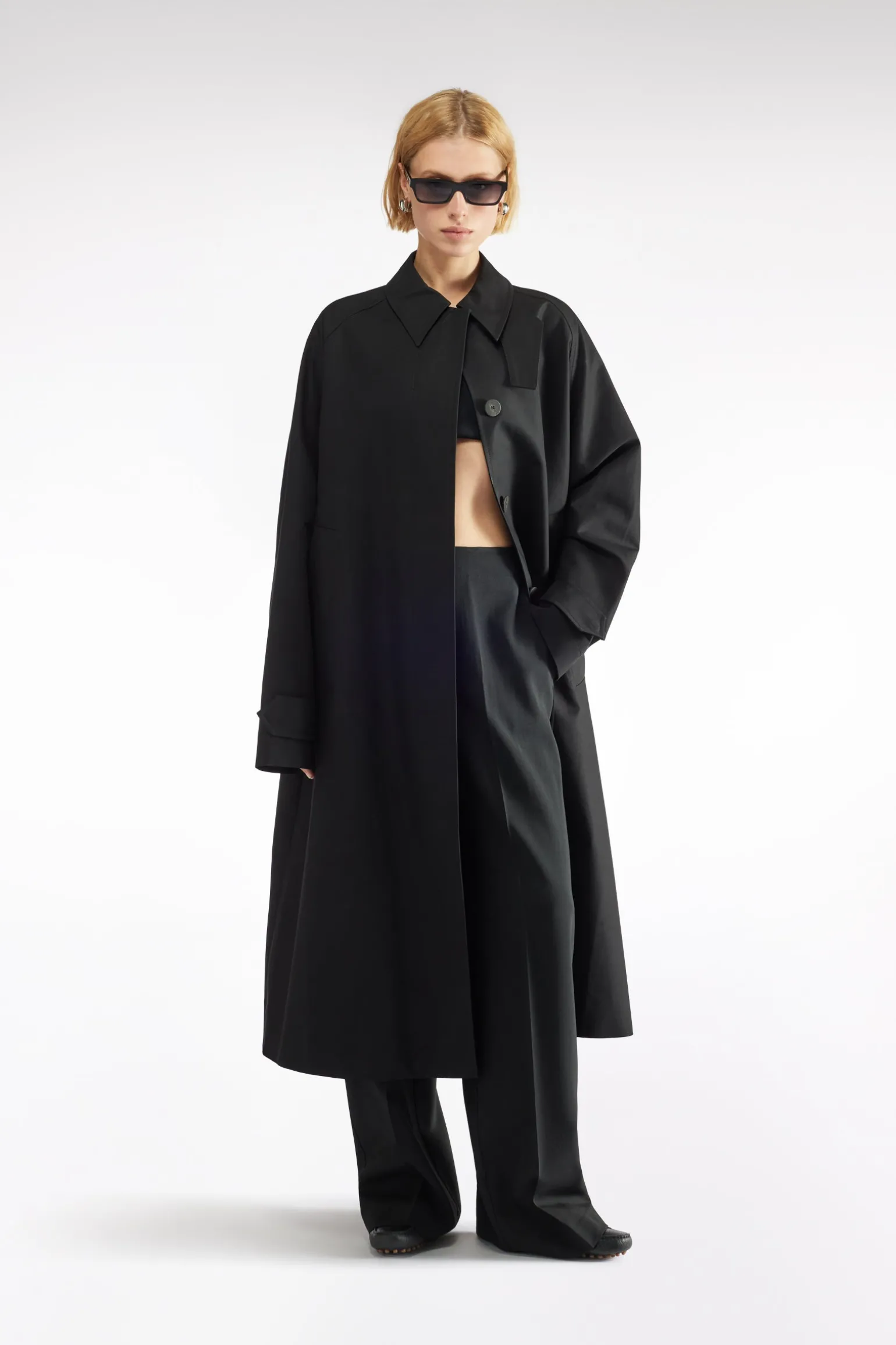 MANTEAU EN COTON DOUBLE COUCHE