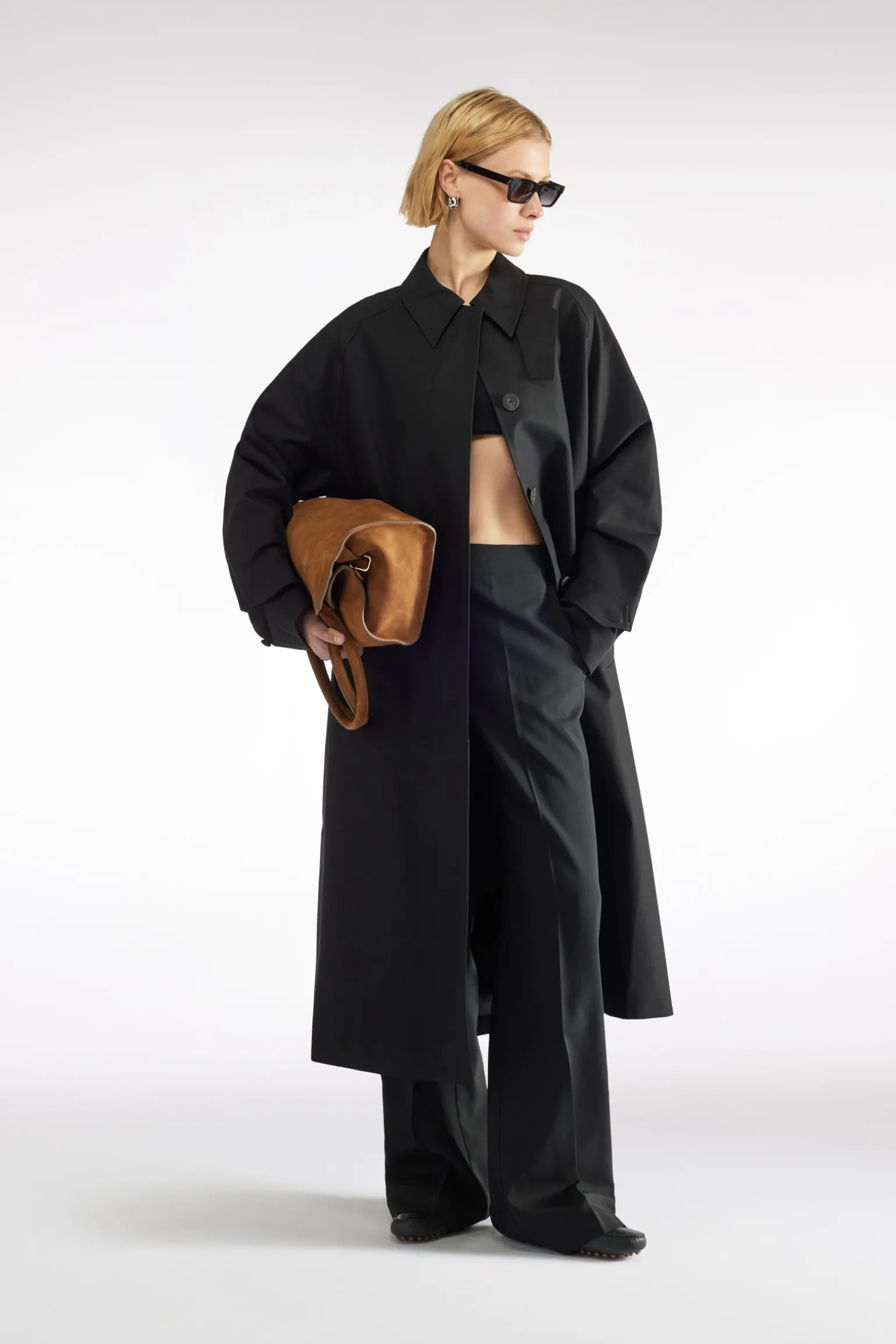 MANTEAU EN COTON DOUBLE COUCHE