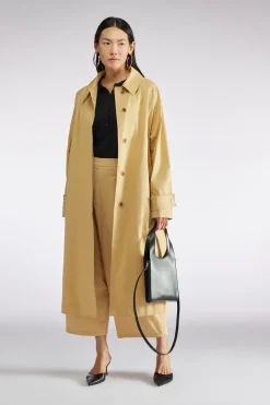 MANTEAU EN SERGÃ DE COTON