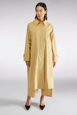 MANTEAU EN SERGÃ DE COTON