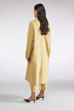 MANTEAU EN SERGÃ DE COTON