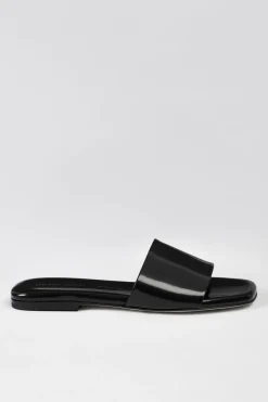 MULES PLATES AVEC BANDE