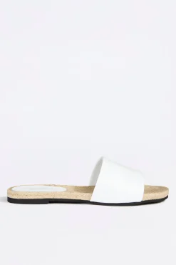 MULES PLATES AVEC BANDE
