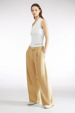 PANTALON Ã DOUBLE ÃPAISSEUR Ã LA TAILLE