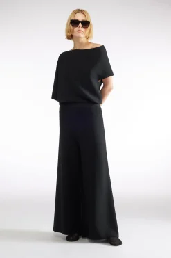 PANTALON Ã JAMBE LARGE