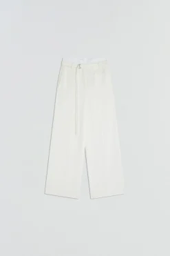 PANTALON AVEC DOUBLE BANDE Ã LA TAILLE