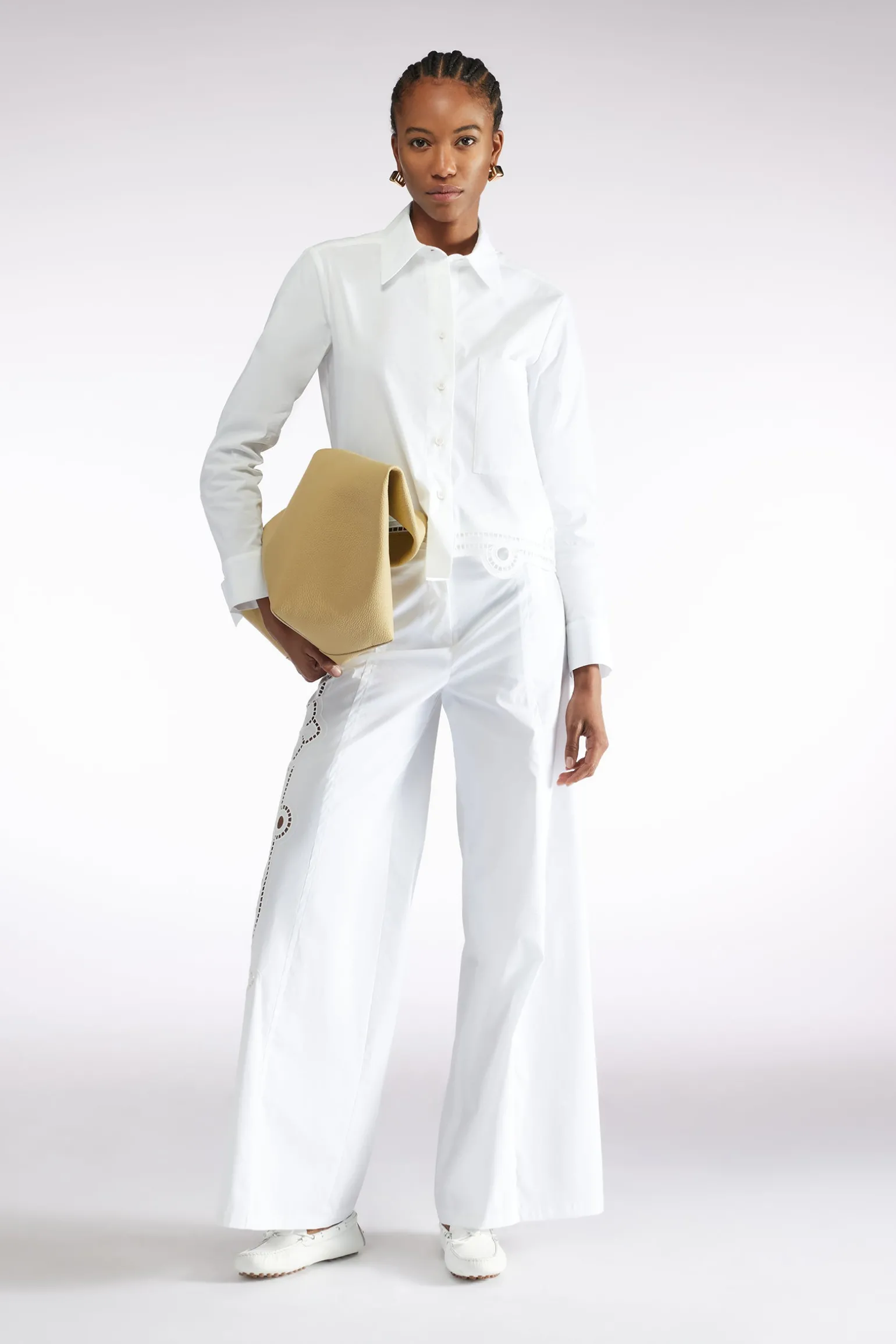 PANTALON BRODERIE SANGALLO
