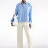PANTALON EN BULL DE COTON