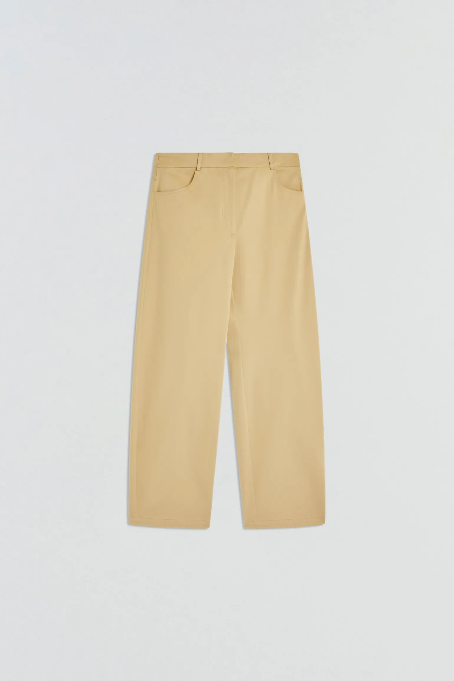 PANTALON EN GABARDINE DE COTON