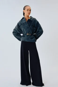 PANTALON EN JERSEY DE COTON