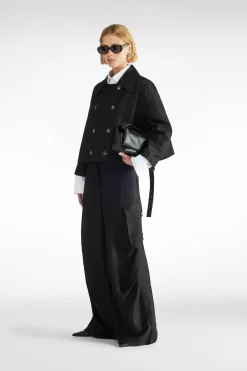 PANTALON EN LIN-VISCOSE