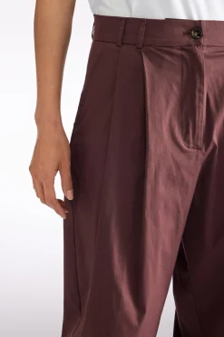 PANTALON EN SERGÃ DE COTON