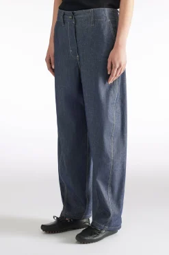 PANTALON EN TOILE DENIM