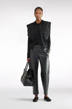 PANTALON EN VÃRITABLE CUIR