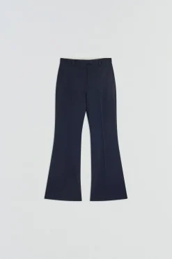 PANTALON ÃVASÃ EN TOILE DE LAINE
