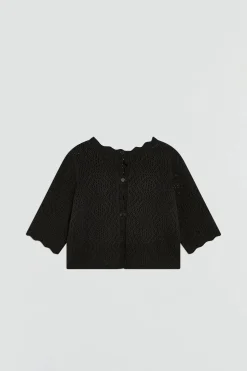 PULL EFFET CROCHET