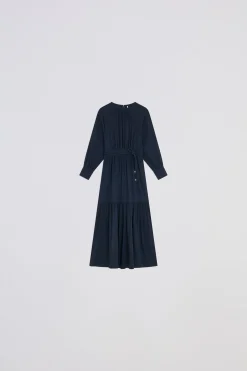 ROBE LONGUE Ã VOLANTS