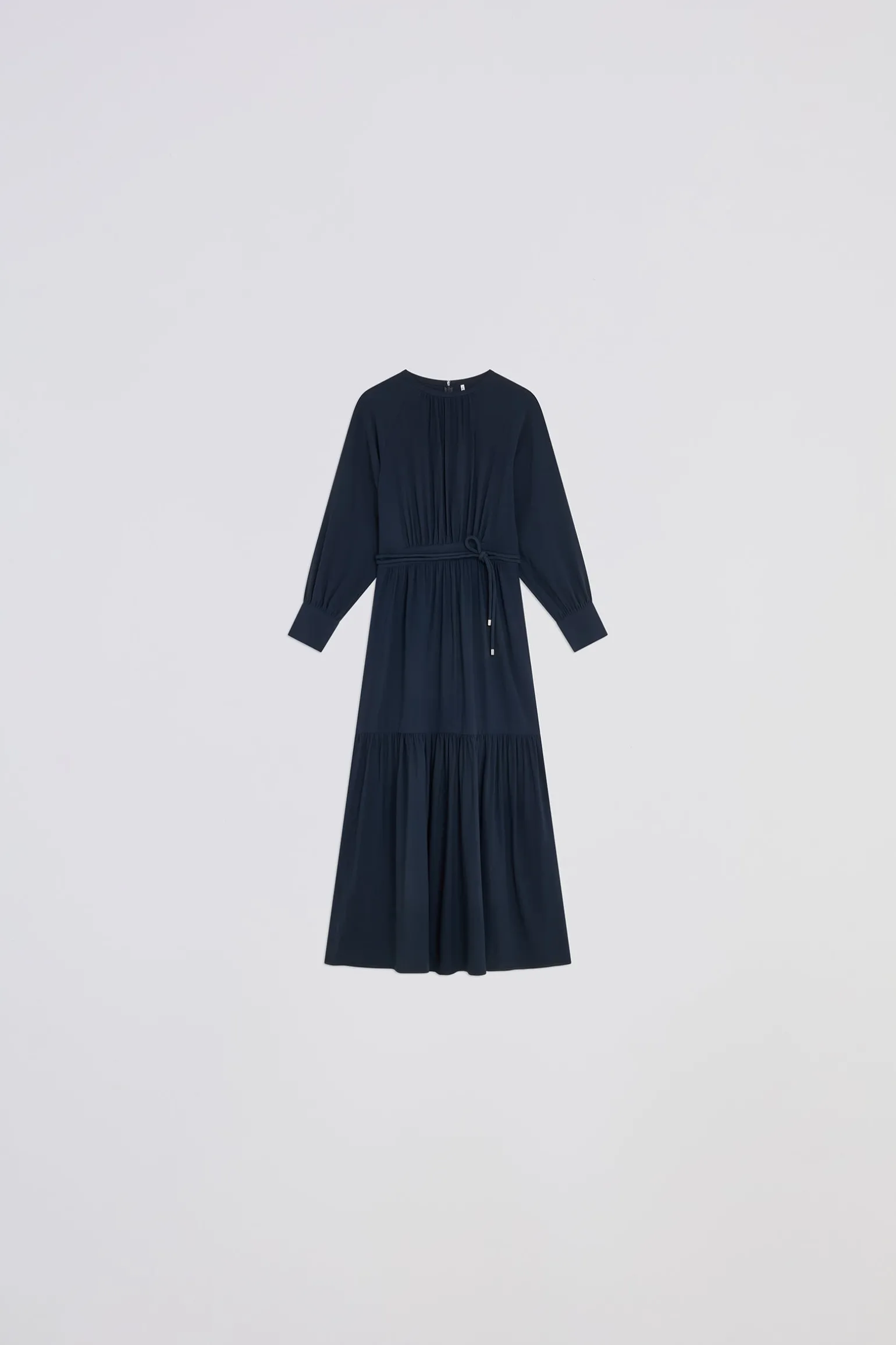 ROBE LONGUE Ã VOLANTS
