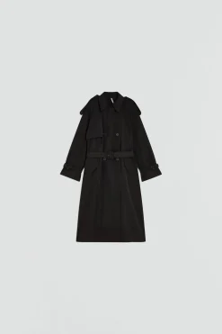TRENCH EN NYLON Ã MÃMOIRE DE FORME