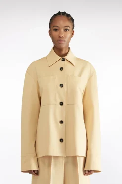VESTE AVEC COL