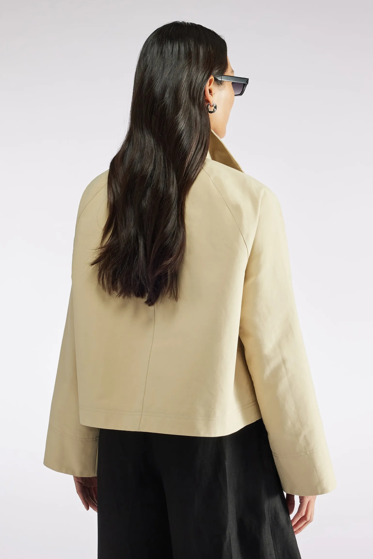 VESTE EN COTON DOUBLE COUCHE