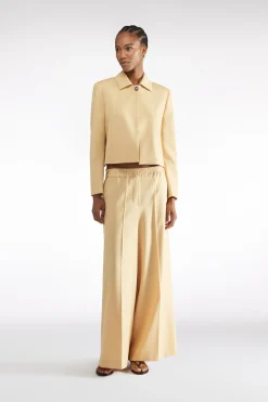 VESTE EN GABARDINE DE LAINE