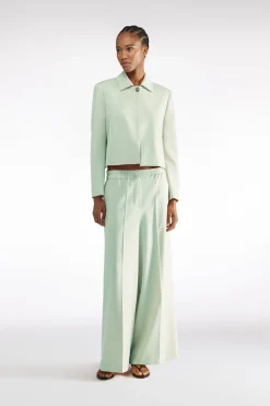 VESTE EN GABARDINE DE LAINE