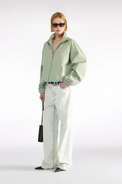 VESTE EN TAFFETAN