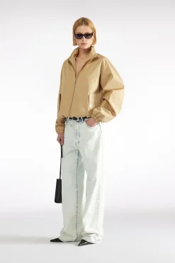 VESTE EN TAFFETAN