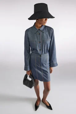 VESTE EN TOILE DENIM
