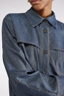 VESTE EN TOILE DENIM