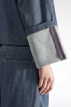 VESTE EN TOILE DENIM